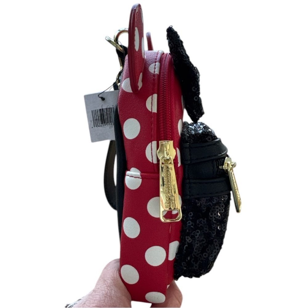 LoungeFly NWT Disney Minnie Mouse Wristlet/Belt Bag - Picture 4 of 4